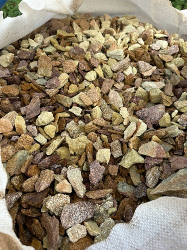 Златолит персиковый декоративная каменная крошка купить в Курганской области