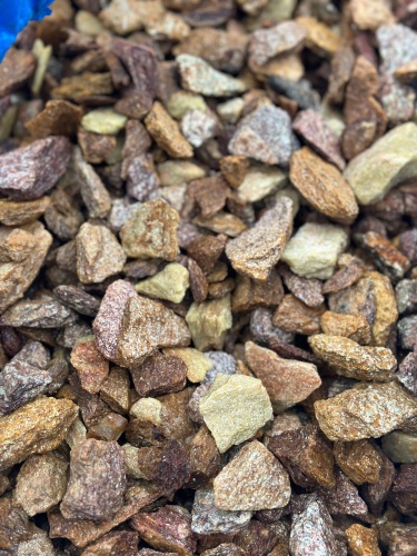 Златолит персиковый декоративная каменная крошка купить в Курганской области