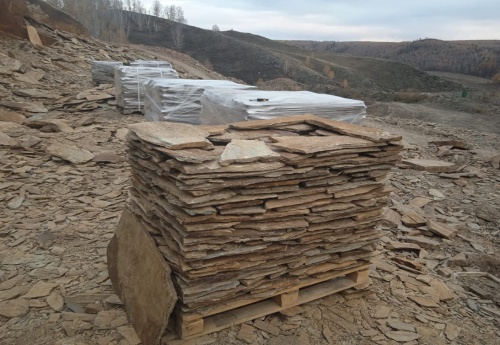 Плитняк кора дерева для цоколя, отмостки купить в Курганской области