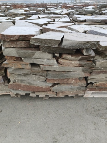 Плитняк песчаник серо-зелёный для мощения 60-65 мм купить в Курганской области